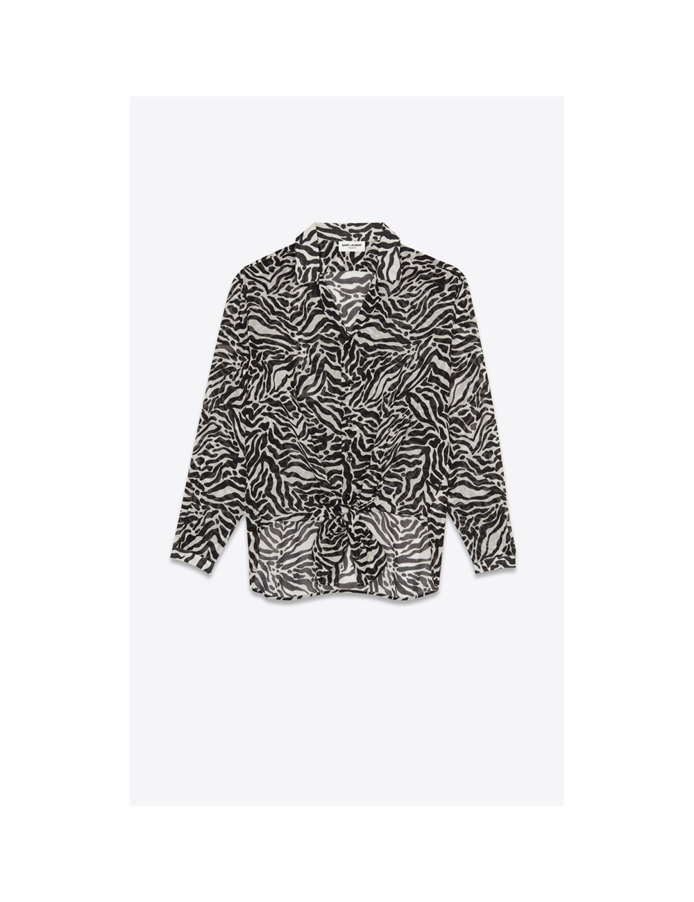 Chemise col requin à nouer Saint Laurent - BIG BOSS MEGEVE Chemise col requin à nouer Saint Laurent - BIG BOSS MEGEVE