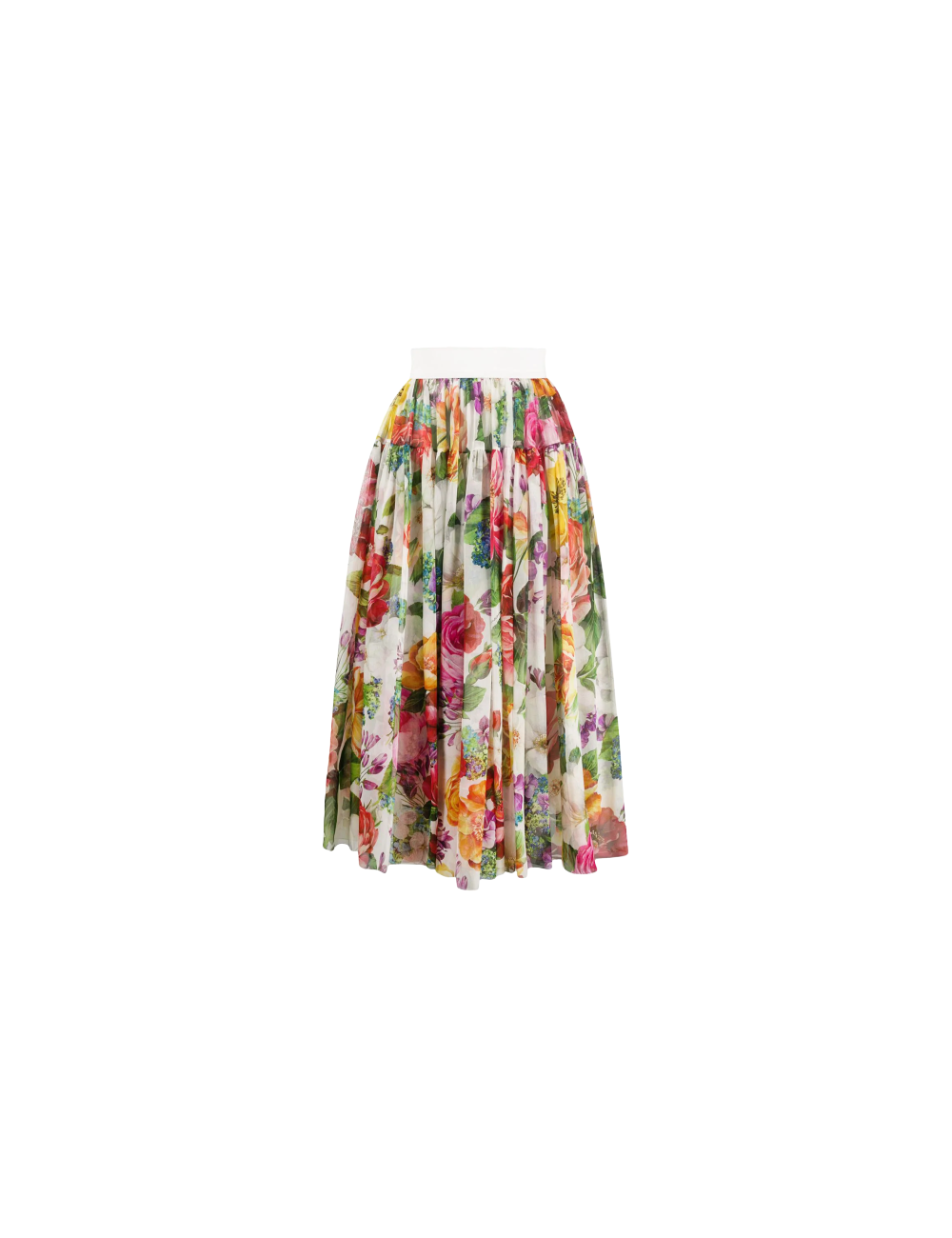 Jupe fleurie en soie Dolce Gabanna - BIG BOSS MEGEVE Jupe fleurie en soie Dolce Gabanna - BIG BOSS MEGEVE