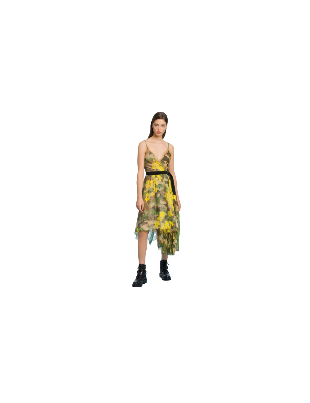 Dress camouflage print Ermanno Scervino - BIG BOSS MEGEVE Dress camouflage print Ermanno Scervino - BIG BOSS MEGEVE