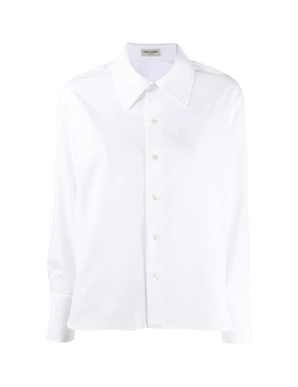 Chemise en crêpe de chine Saint Laurent - BIG BOSS MEGEVE Chemise en crêpe de chine Saint Laurent - BIG BOSS MEGEVE