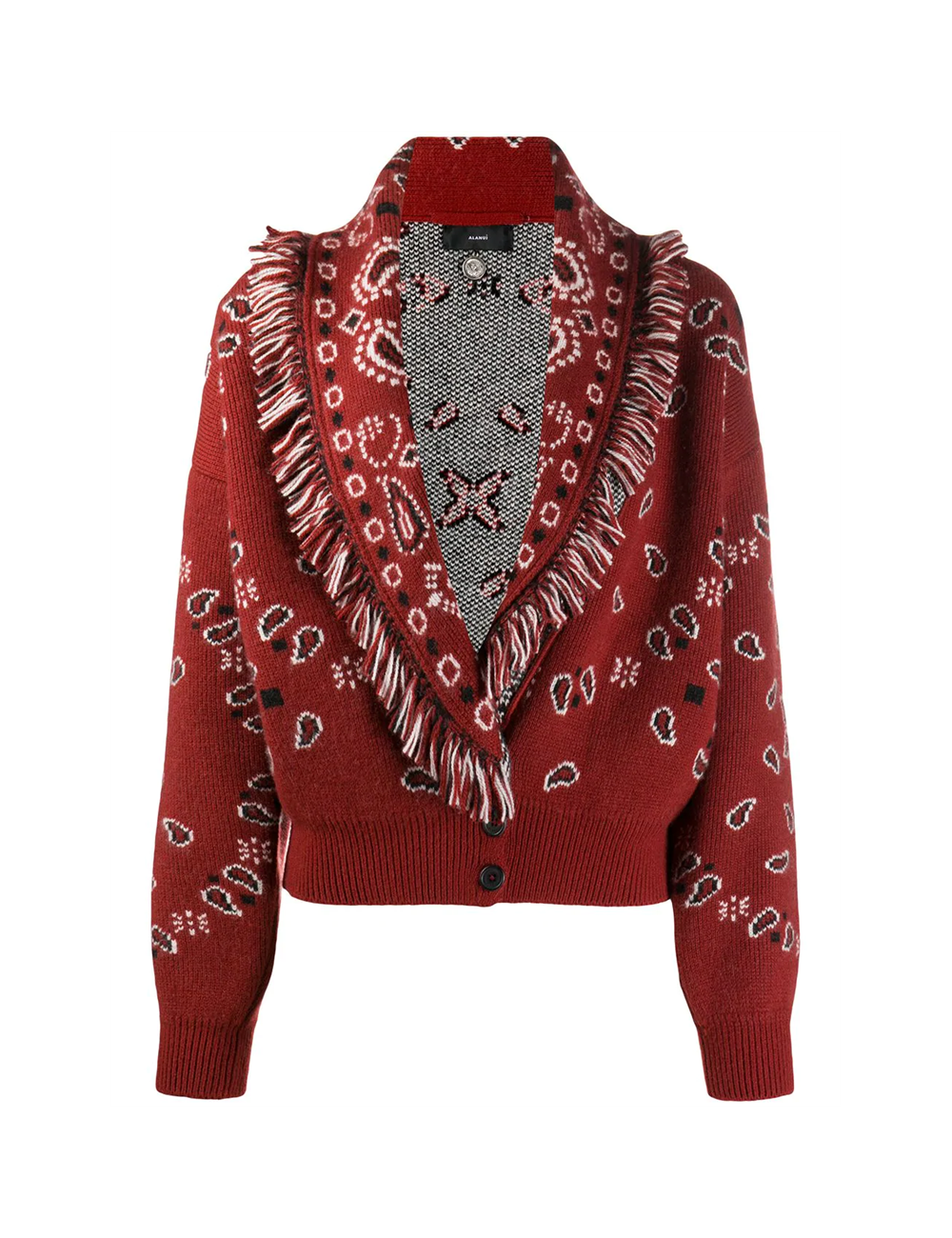 Cardigan bandana court Alanui - BIG BOSS MEGEVE Cardigan bandana court Alanui - BIG BOSS MEGEVE