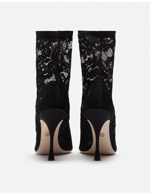 bottines en dentelle
